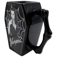 Thumbnail for Vampira Cobweb Coffin Mug - Kreepsville