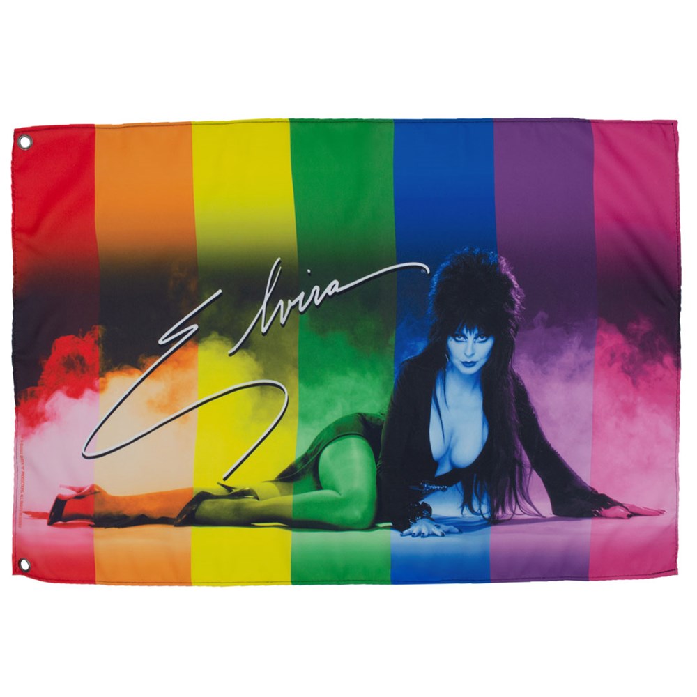 Elvira Rainbow Mist Pride Flag - Kreepsville