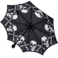 Thumbnail for Skull Handle Anatomical Skull And Bones Umbrella - Kreepsville