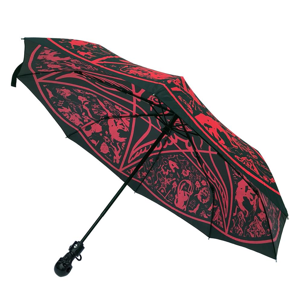 Skull Handle Goathead Umbrella - Kreepsville