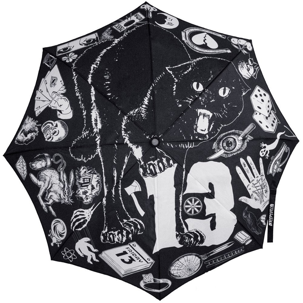 Skull Handle Superstitions Umbrella - Kreepsville
