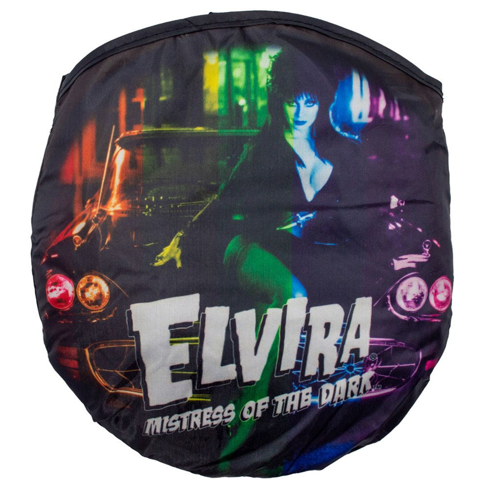 Elvira Car Sun Visor Rainbow Mist - Kreepsville