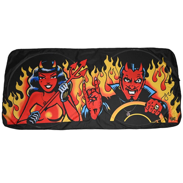 Hellbound Vince Ray Car Sun Visor