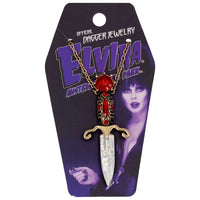 Thumbnail for Elvira Dagger Necklace Red - Kreepsville