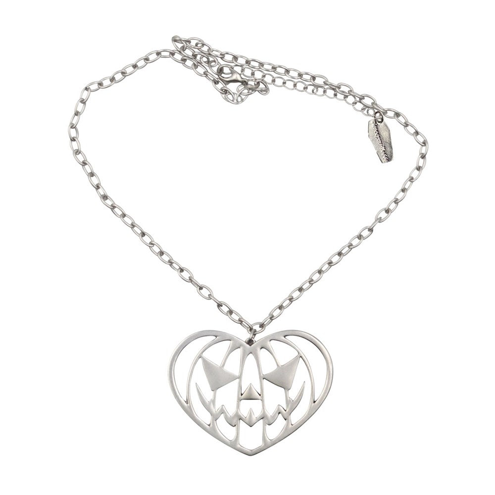 Pumpkin Heart Necklace - Kreepsville