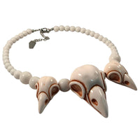 Thumbnail for Crow Skull Collection Necklace White - Kreepsville