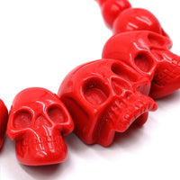 Kreepsville 666 Red Skull Collection Necklace