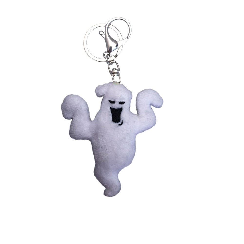Boo Ghost Plush Keychain - Kreepsville