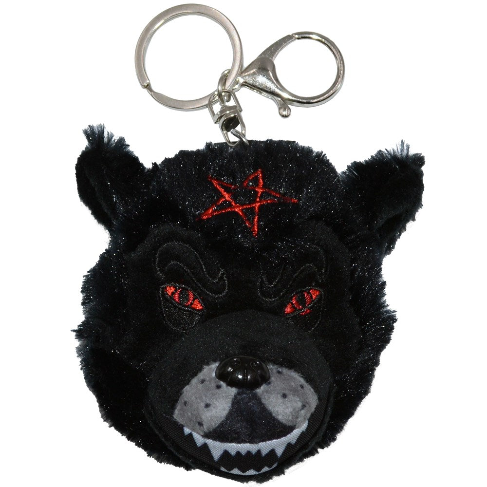 Wolfhead Plush Keychain - Kreepsville