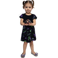 Thumbnail for Spookshow Toddler Dress - Kreepsville