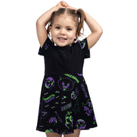 Thumbnail for Spookshow Toddler Dress - Kreepsville