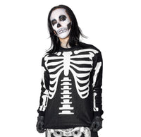 Thumbnail for Ribcage Skeleton Bones Sweater - Kreepsville