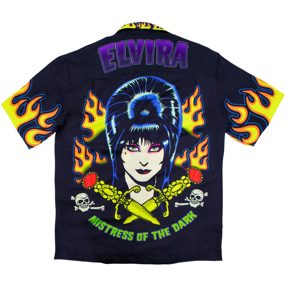 Elvira Tattoo Flames Sub Shirt - Kreepsville