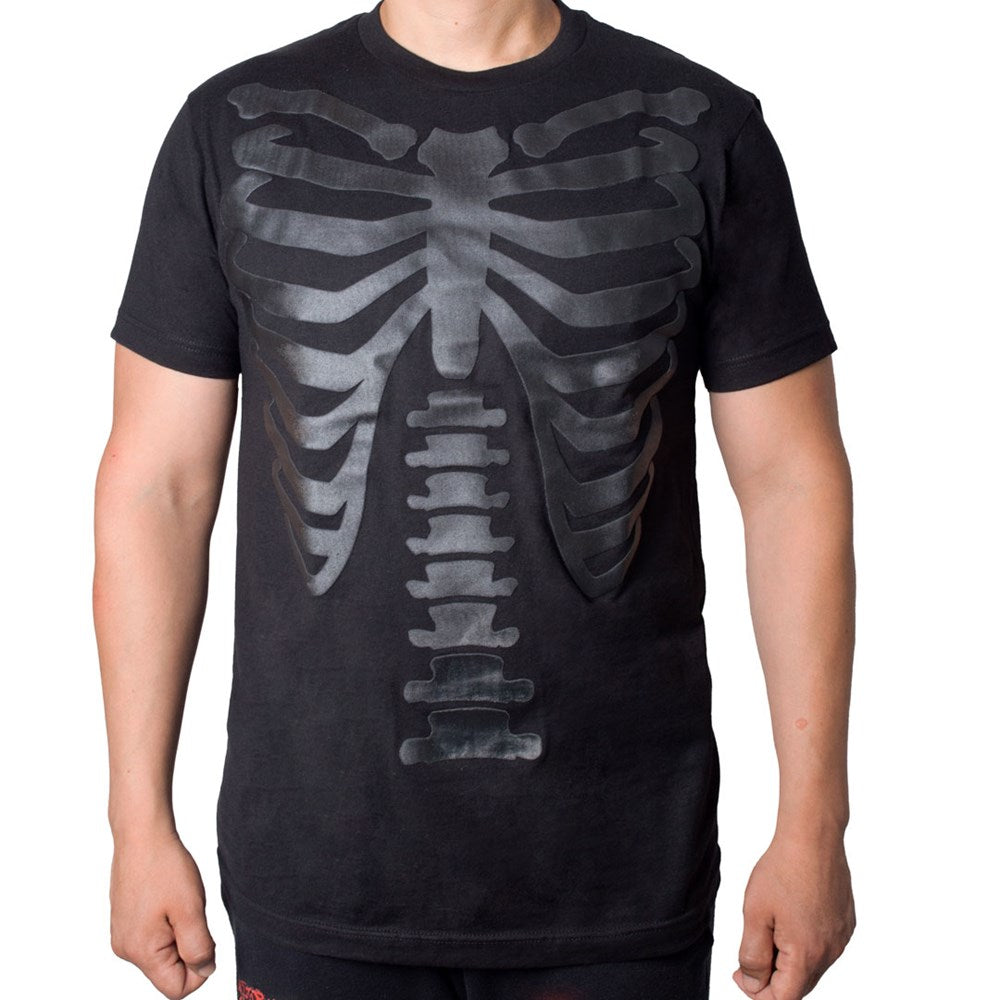 3D Skeleton Ribcage T-shirt - Main Image