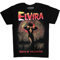 Thumbnail for Elvira Halloween Queen T-Shirt - Kreepsville
