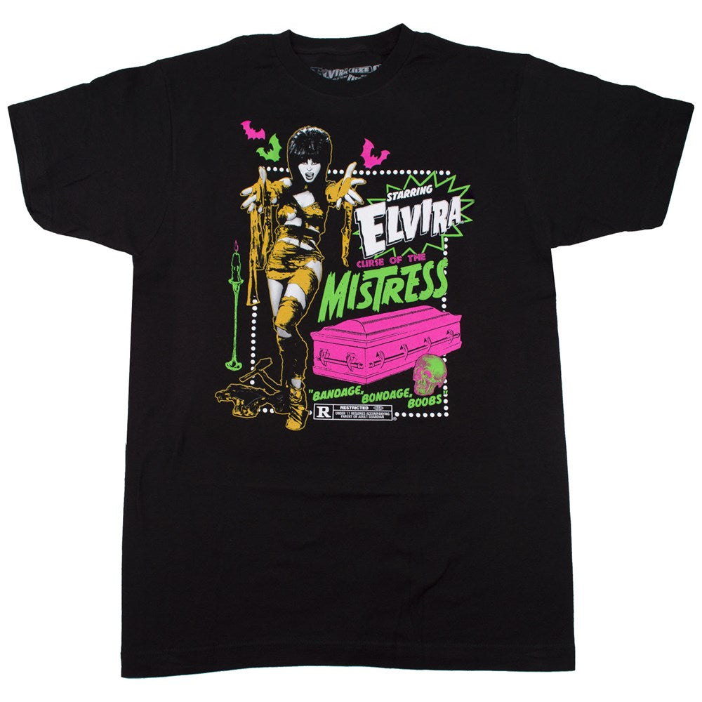 Elvira Mummy Curse Mens T-Shirt - Kreepsville