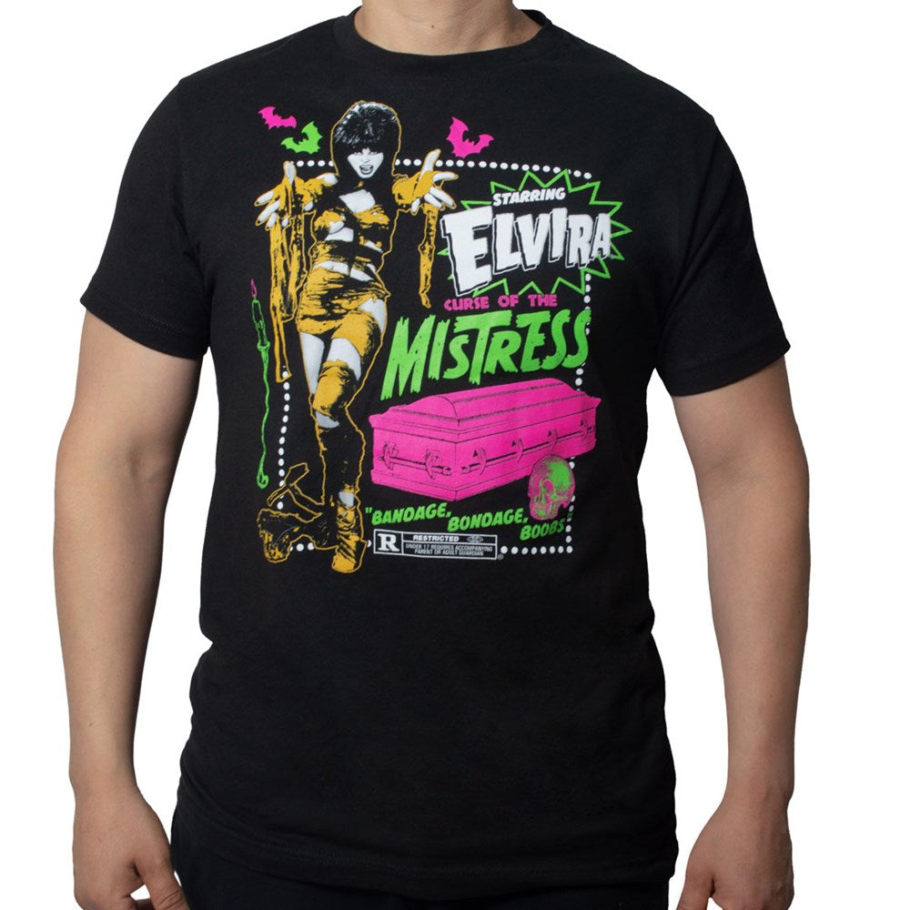 Elvira Mummy Curse Mens T-Shirt
