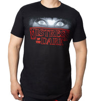 Thumbnail for Elvira Mistress Things Mens T-Shirt - Kreepsville