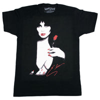 Thumbnail for Elvira Rose Portrait Mens T-Shirt - Kreepsville