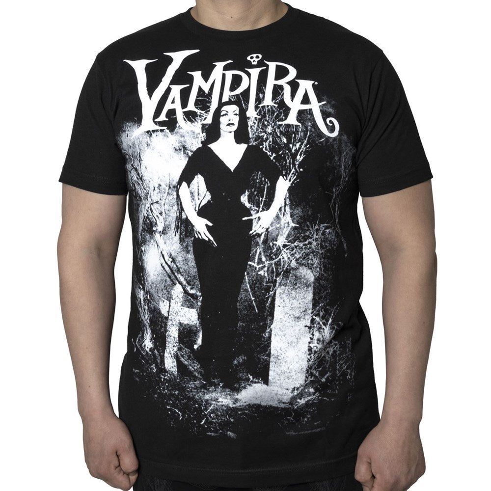 Vampira Cemetery Mist Men's T-shirt - Kreepsville