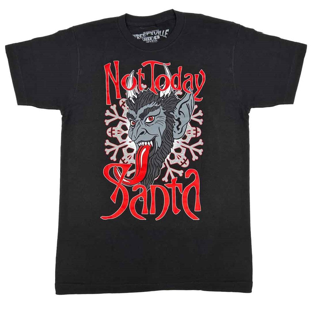 Krampus Not Today Santa T-shirt - Kreepsville