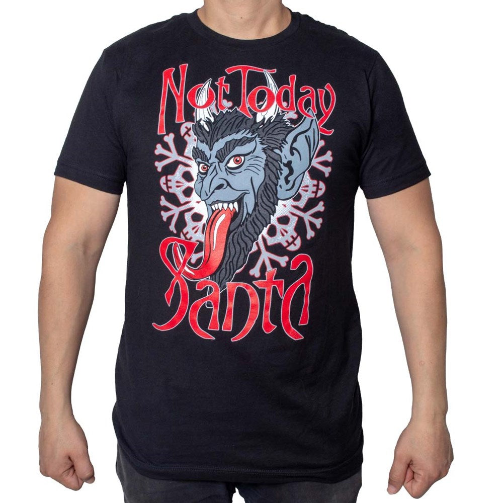 Krampus Not Today Santa T-shirt - Kreepsville