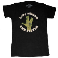 Thumbnail for Live wrong fester T-shirt - Kreepsville
