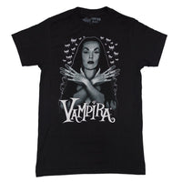 Thumbnail for Vampira Bat Flock T-shirt - Kreepsville