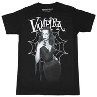 Thumbnail for Vampira Cobweb T-shirt - Kreepsville