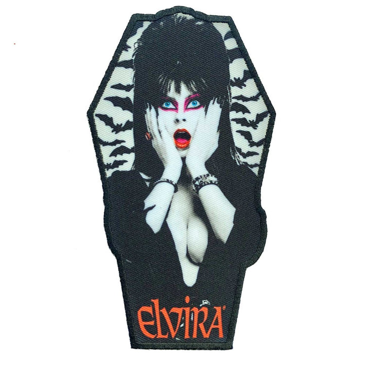 Elvira Coffin Spiders Patch