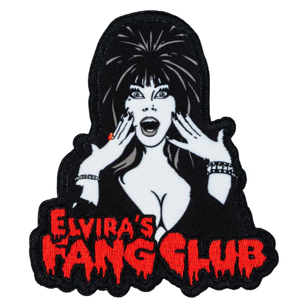 Elviras Fang Club Patch - Kreepsville