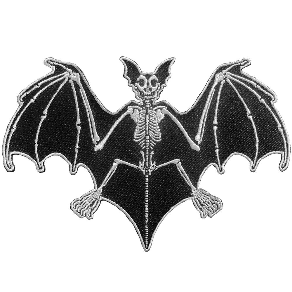 Skelli Bones Bat Patch - Kreepsville