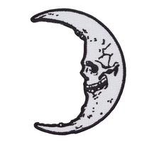 Thumbnail for Skull Crescent Moon Patch - Kreepsville