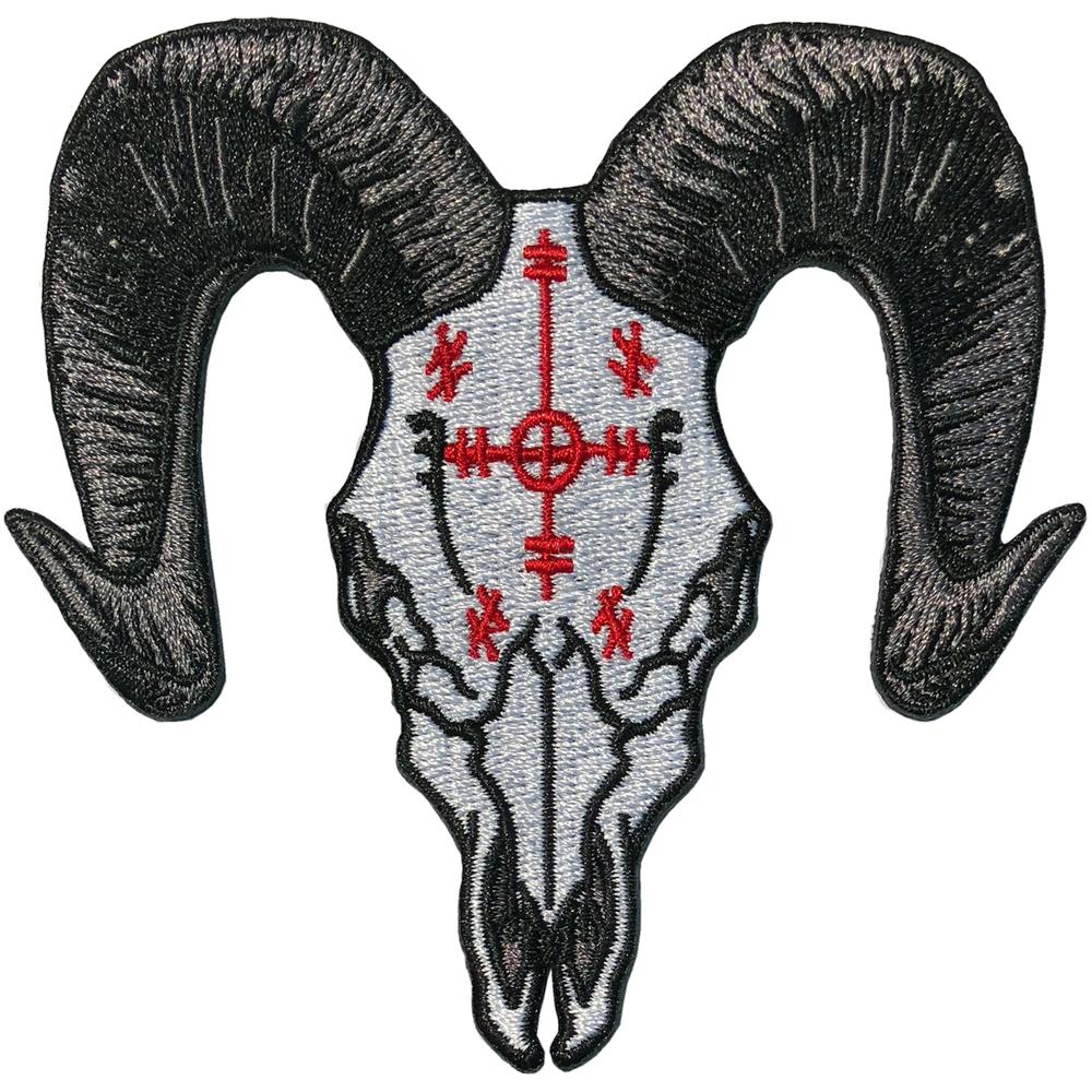 Voodoo Goat Skull Patch - Kreepsville