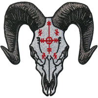 Thumbnail for Voodoo Goat Skull Patch - Kreepsville