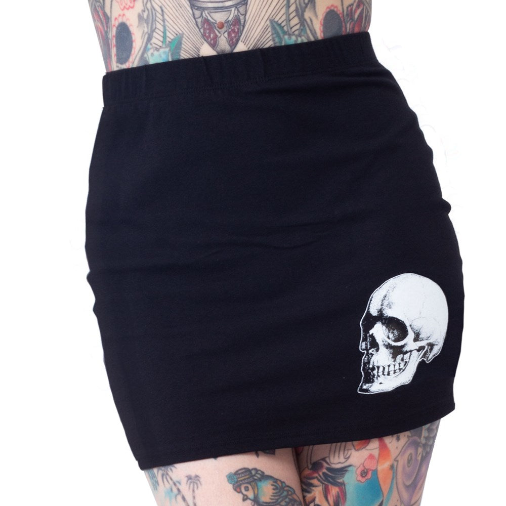 Skeleton Glow Hand Black Mini