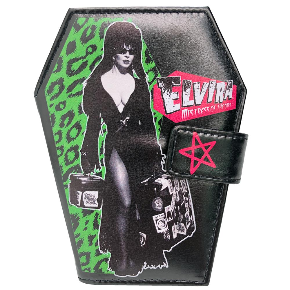 Elvira Coffin Wallet Leo Luggage - Kreepsville